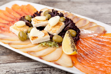 Cured FIsh with Lemon