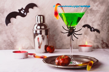 Halloween cocktail witch's brew