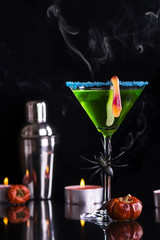 Halloween cocktail witch's brew