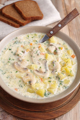 Mushroom soup