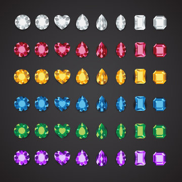 many color gem