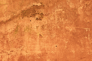 Wall fragment with scratches and cracks