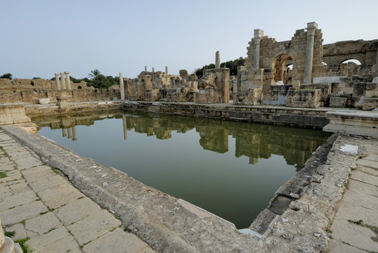 Hadrianic bath, Leptis Magna, Libya