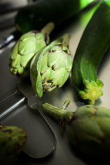 Naklejka premium Vegetables