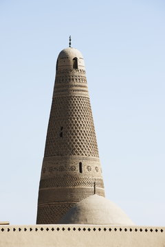 Emin Minaret, Turpan on the Silk Route UNESCO World Heritage Site, Xinjiang Province, China