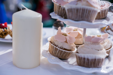 wedding cake table decoration