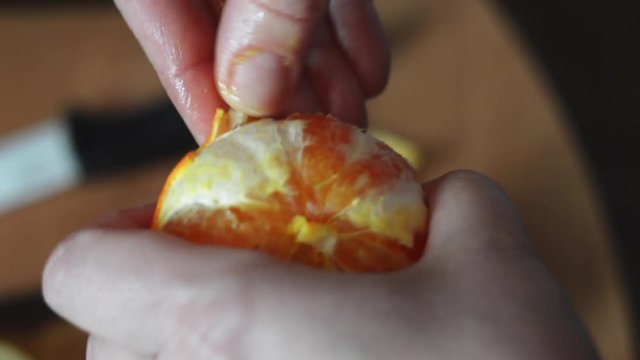Clean Orange Peel