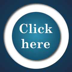 Click here icon
