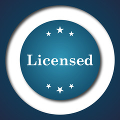 Licensed icon