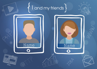 School album yearbook and Internet technologies