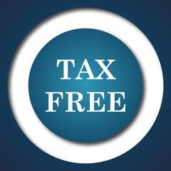 Tax free icon