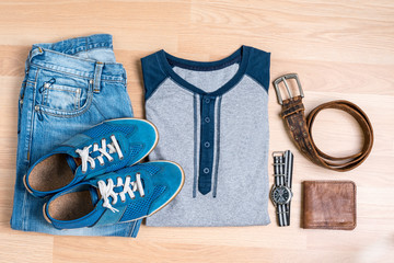 cool fashion casual men outfit