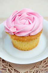 Pink Cupcake closeup