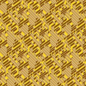 Golden labyrinth  background