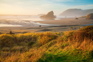 Sunrise at Oregon coast