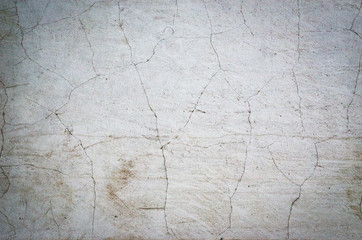 white cracked wall background