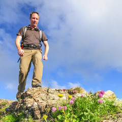 Sommer in den Bergen ist Wanderzeit