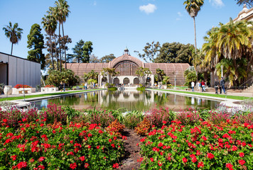 Balboa park Botanical building San Diego, California USA
