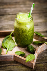 Fresh green smoothie