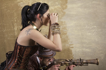 COPPIA DI FINE 800 STEAMPUNK