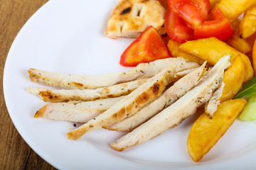 Grilled chicken breast