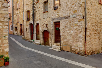 Fototapeta premium Nice, France - October 22, 2011, street