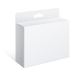 White Package Box. For Software, electronic device