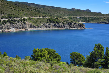 Fototapeta na wymiar the coast of the Costa Brava, Catalonia, Spain