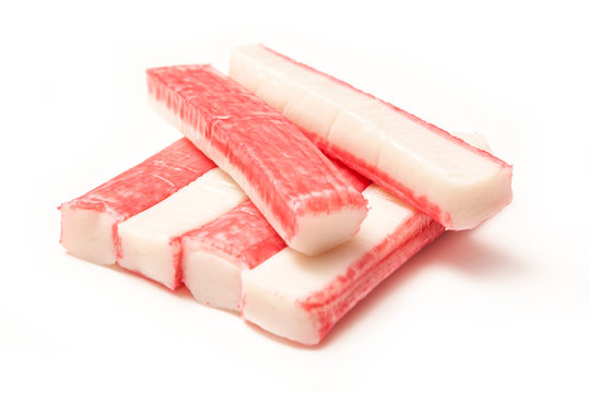 Fish sticks or crab sticks,