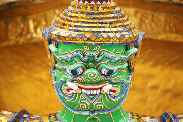 Fototapeta premium ramayana demon mask