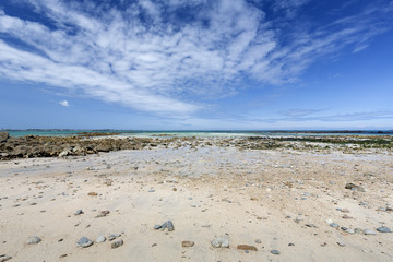 Strand auf der Kanalinsel Herm, UK