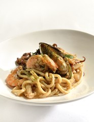 Korean Seafood Noodles