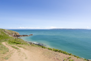 Wandern auf der Kanalinsel Herm, UK