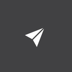 paper plane icon