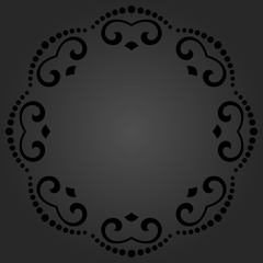 Elegant Ornament in the Style of Barogue