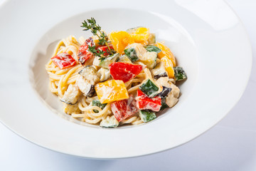 Italian Pasta with vegetables