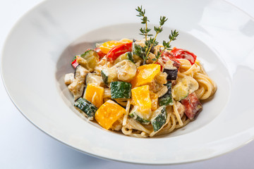 Italian Pasta with vegetables