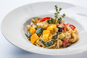 Italian Pasta with vegetables