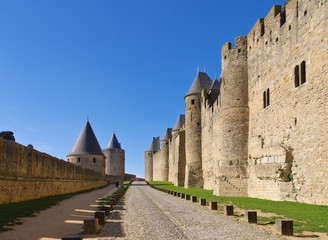 Cite von Carcassonne - Castle of Carcassonne, France