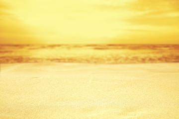 Fototapeta na wymiar summer sunset time and sand 