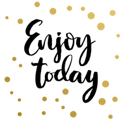 Motivation calligrpahic print