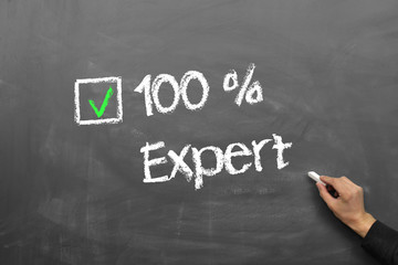 100 % Expert