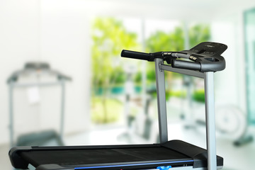 Fitness center with traineger equipments
