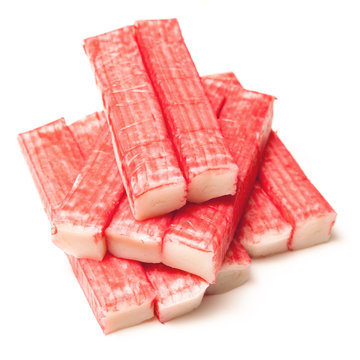 Fish sticks or crab sticks,