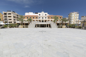 Fototapeta na wymiar Municipality of Guardamar del Segura, Alicante, Spain