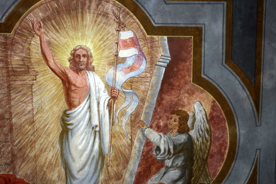 Christus ist auferstanden, Deckengem&auml;lde