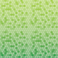 Background of green dots on a white color