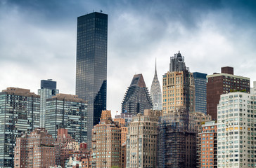 Manhattan skyline from Roosevelt Island, New York City