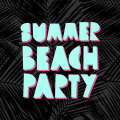 Summer Beach Party Design