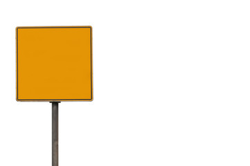 Schild für die Straßen Werbung, isoliert